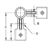 AIS 48&nbsp;CORNER SWIVEL SOCKET